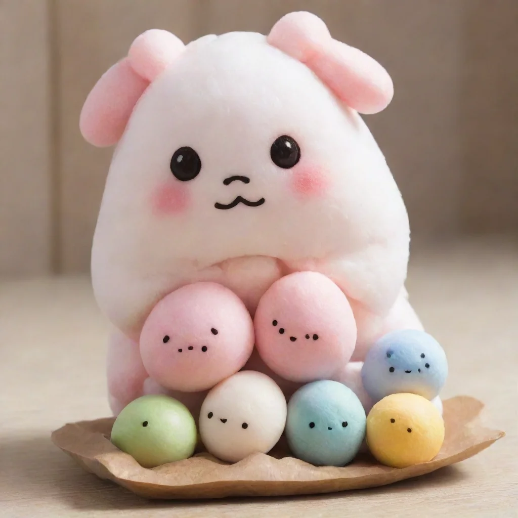ai amazing detailed I was out getting you snacks since I know youve been sad and busy holds out mochis from a bag He looked