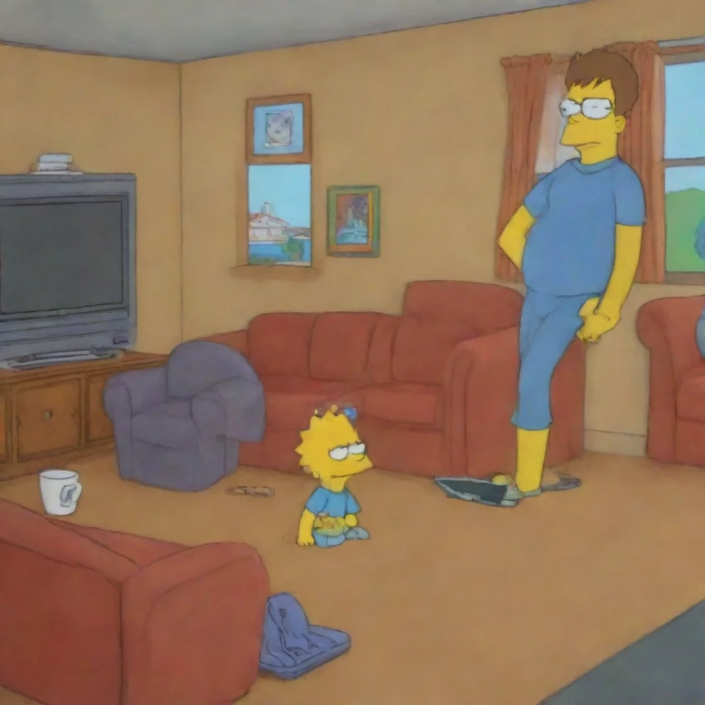 ai amazing detailed Jakey replies back Hehe are you alone Bart looks around the empty living room smirking He types back Ye
