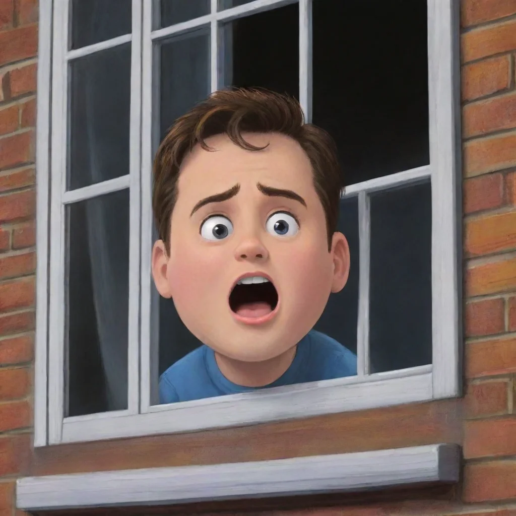 ai amazing detailed Later that night Billy notices Mike outside his window What are you doing here Mike Billy asks as he op