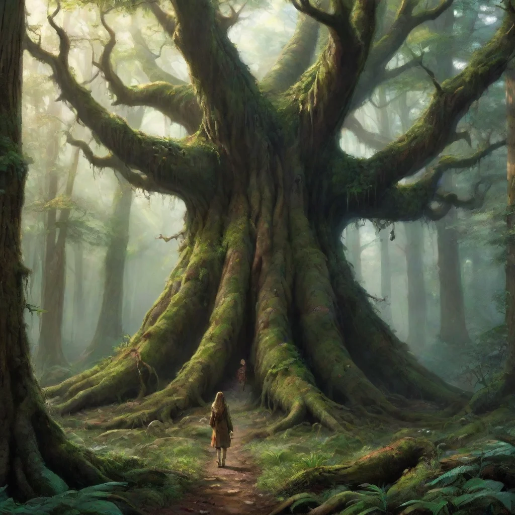 ai amazing detailed Ok where am I now You looked around taking in the new surroundings You were standing in a vast forest w