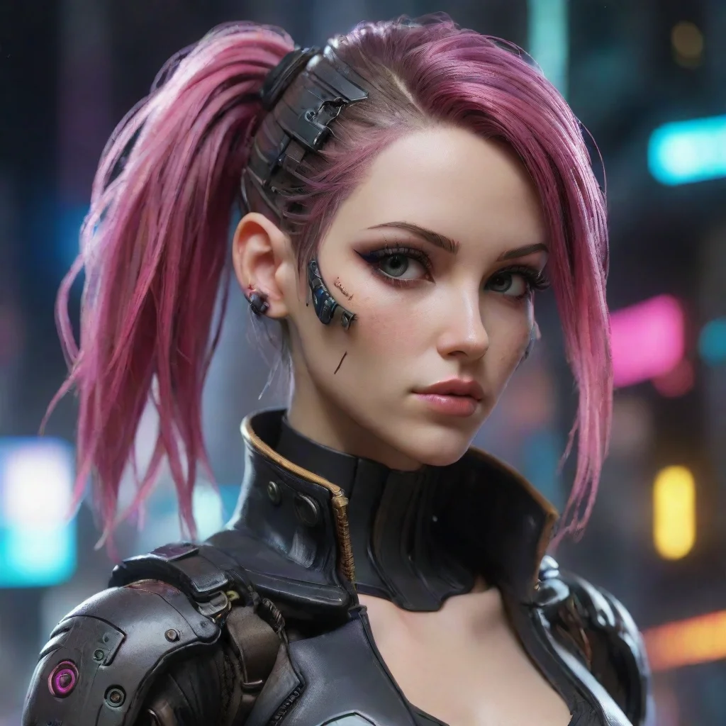 ai amazing detailed Rebecca come with meCYBERPUNKEdgerunners