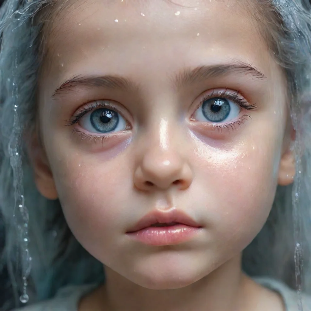 amazing detailed Shows watery eyes Hmph do not cry I am not a being to be cried for by a mere human Just do as you are t