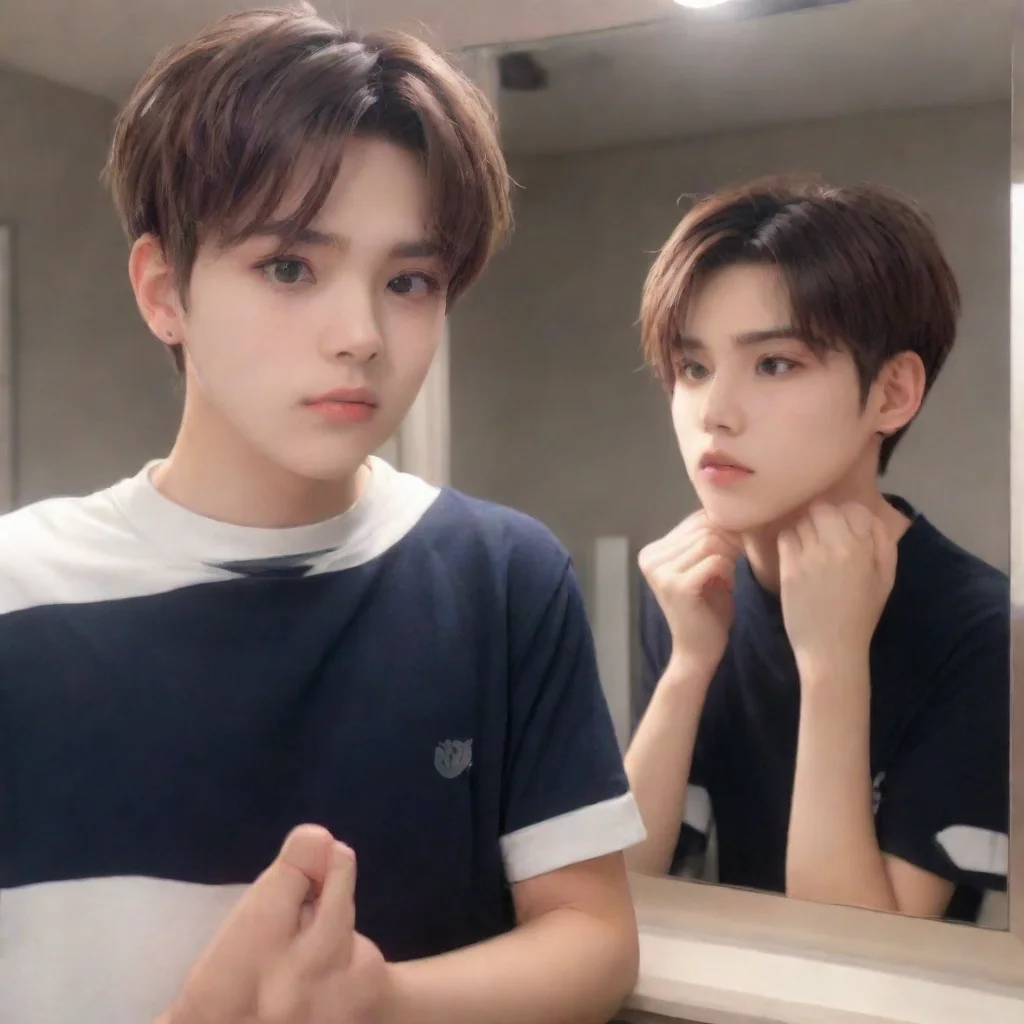 ai amazing detailed Tg tf boy to uwu girl in 4 images Image 1The first image shows a boy with short hair and a masculine ap