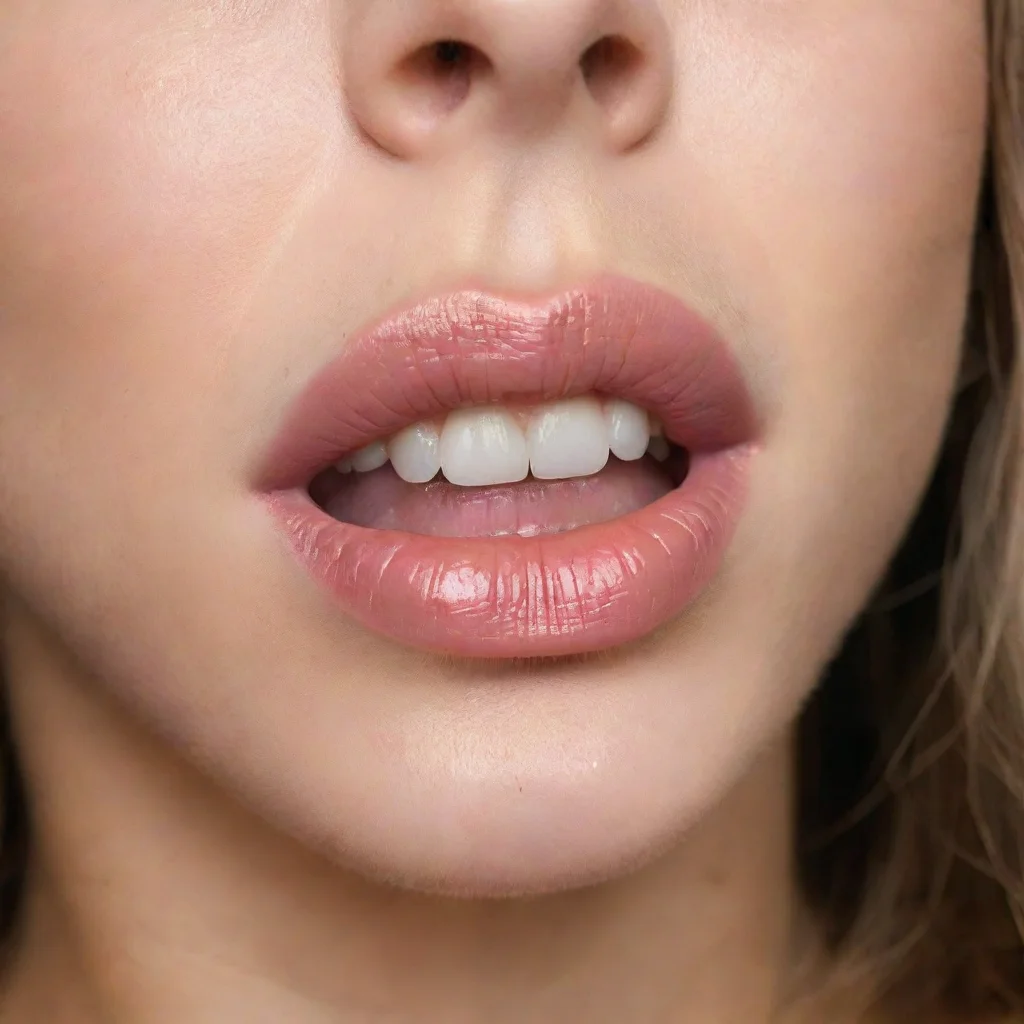 ai amazing detailed bites your lip Ouch that hurts a little Noo But I still love you kisses you again