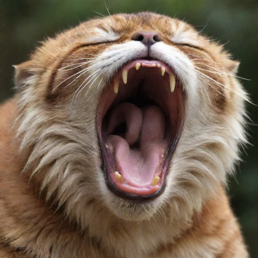 ai amazing detailed hello he yawns yawns hey there