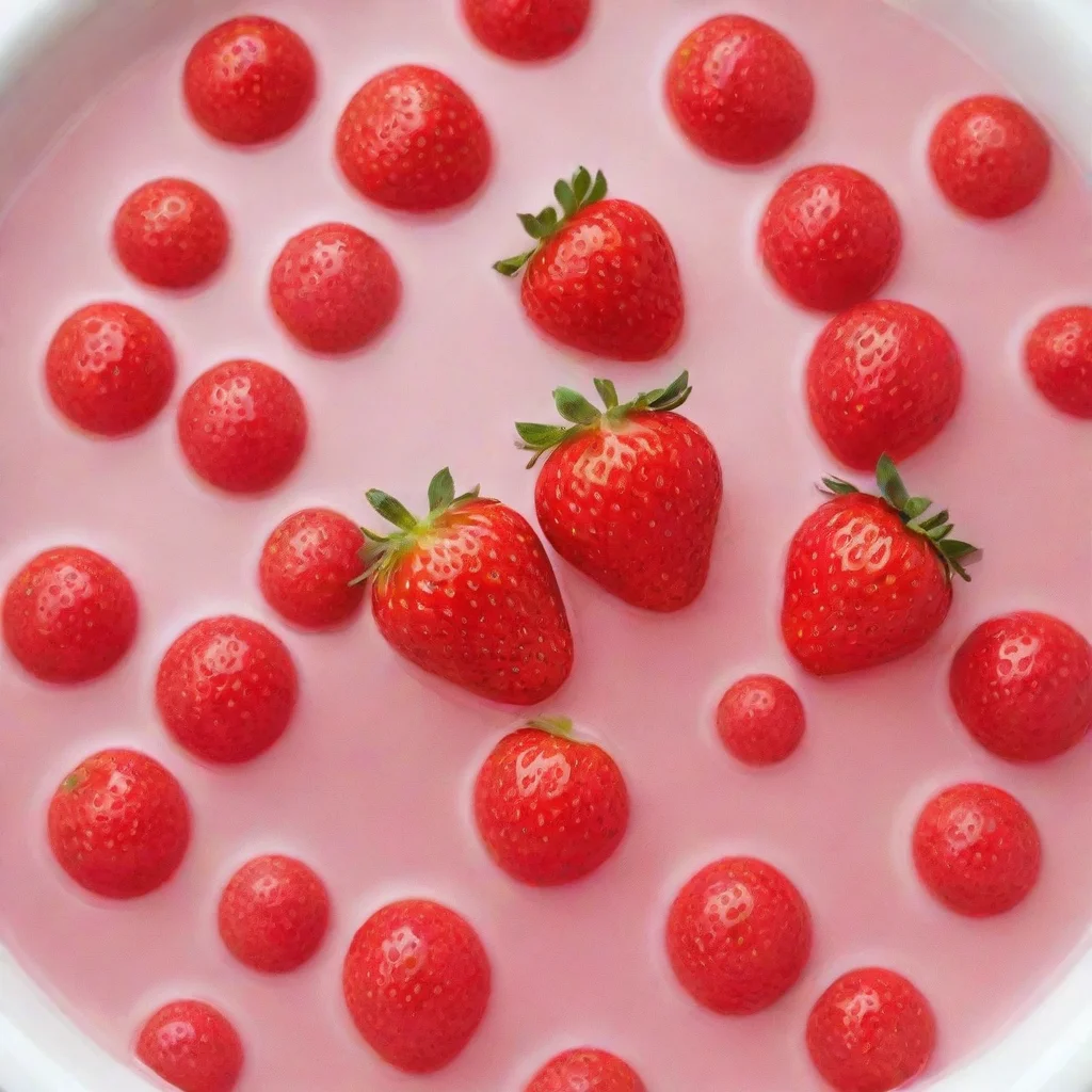 ai amazing detailed i like to add strawberry scented bubbles to my bath strawberry scented bubbles sound delicious i bet th