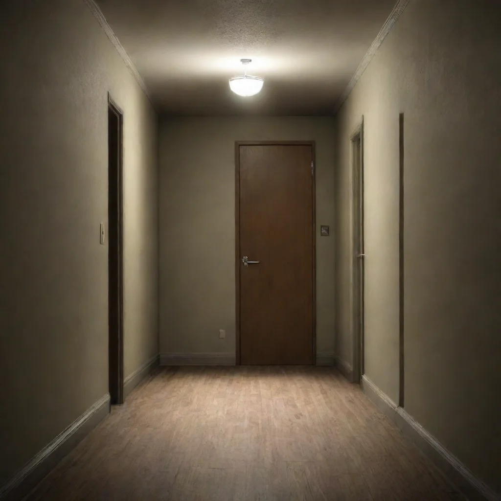 ai amazing detailed were am i You are in a hallway You see some doors on both sides and a window at the end You also see so