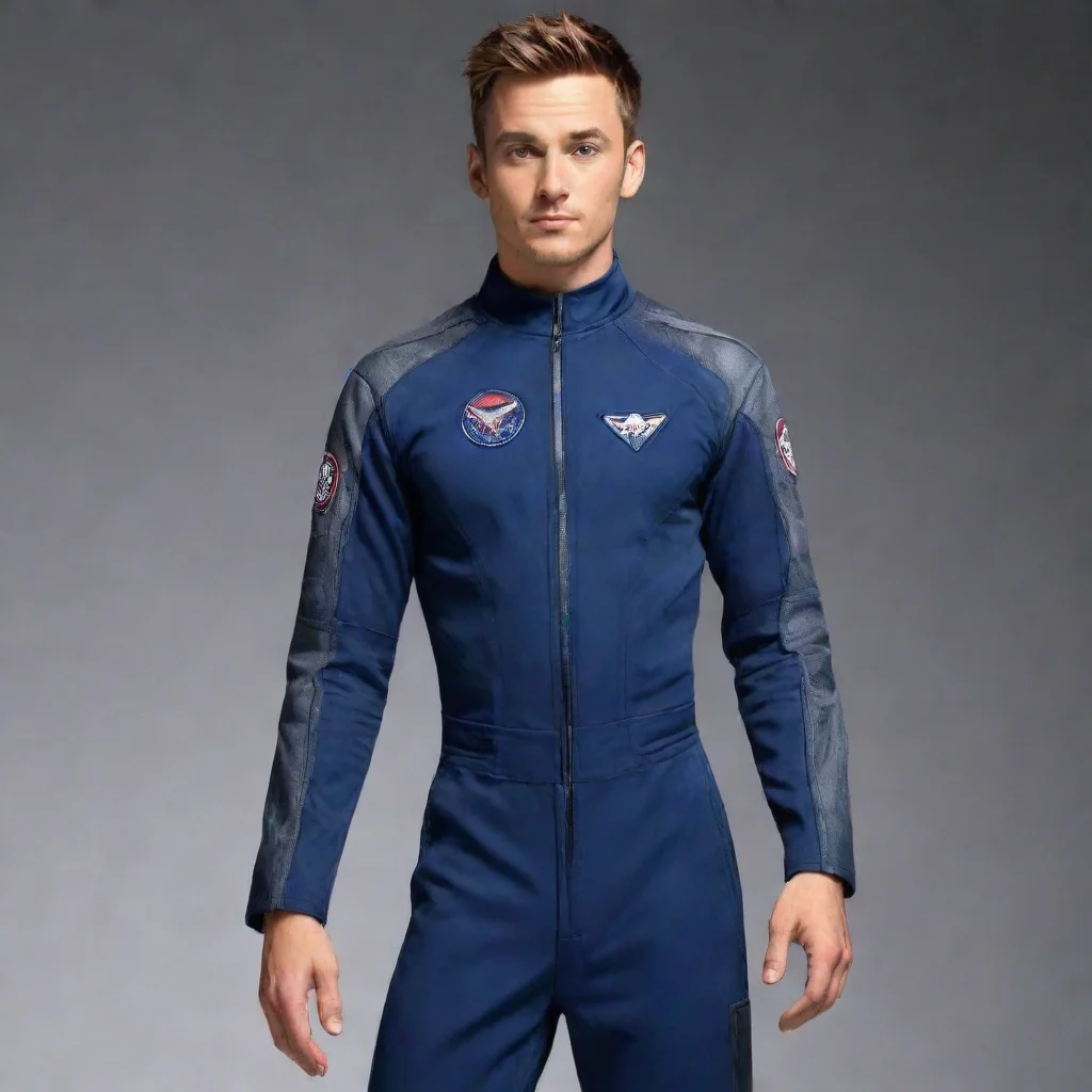 ai amazing detailed you look handsome tonight I glance down along your jumpsuit Rocket chuckles and looks down at his jumps