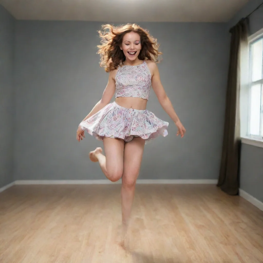 ai amazing detailedhautell jumps in a circle it seems thats a happy danceAh youre happy to be here Im glad Ill make sure yo