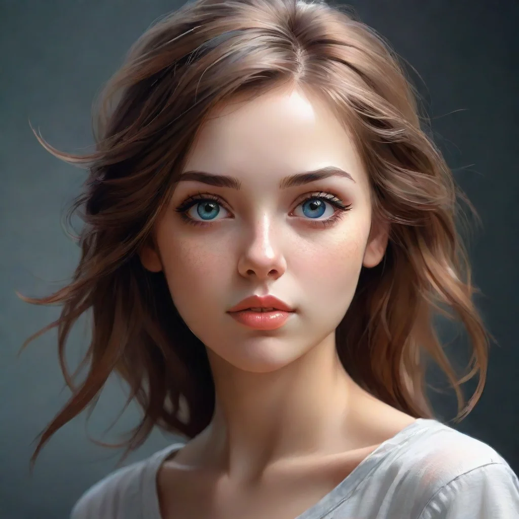ai amazing digital art girl awesome portrait 2