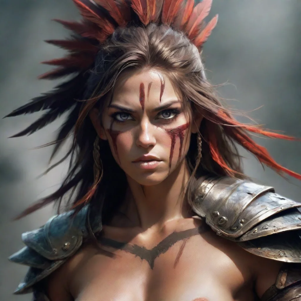ai amazing digital art warrior awesome portrait 2