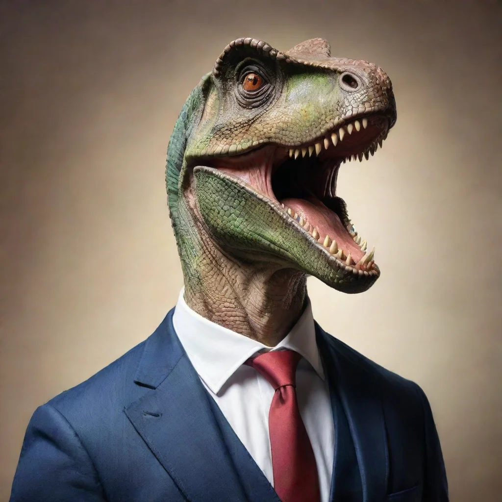 ai amazing dinosaur awesome portrait 2