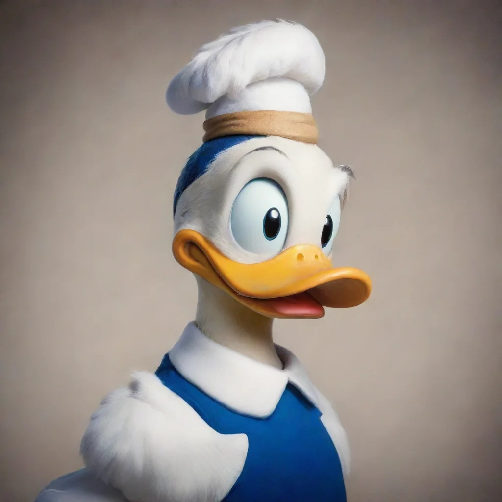  amazing donald duckawesome portrait 2