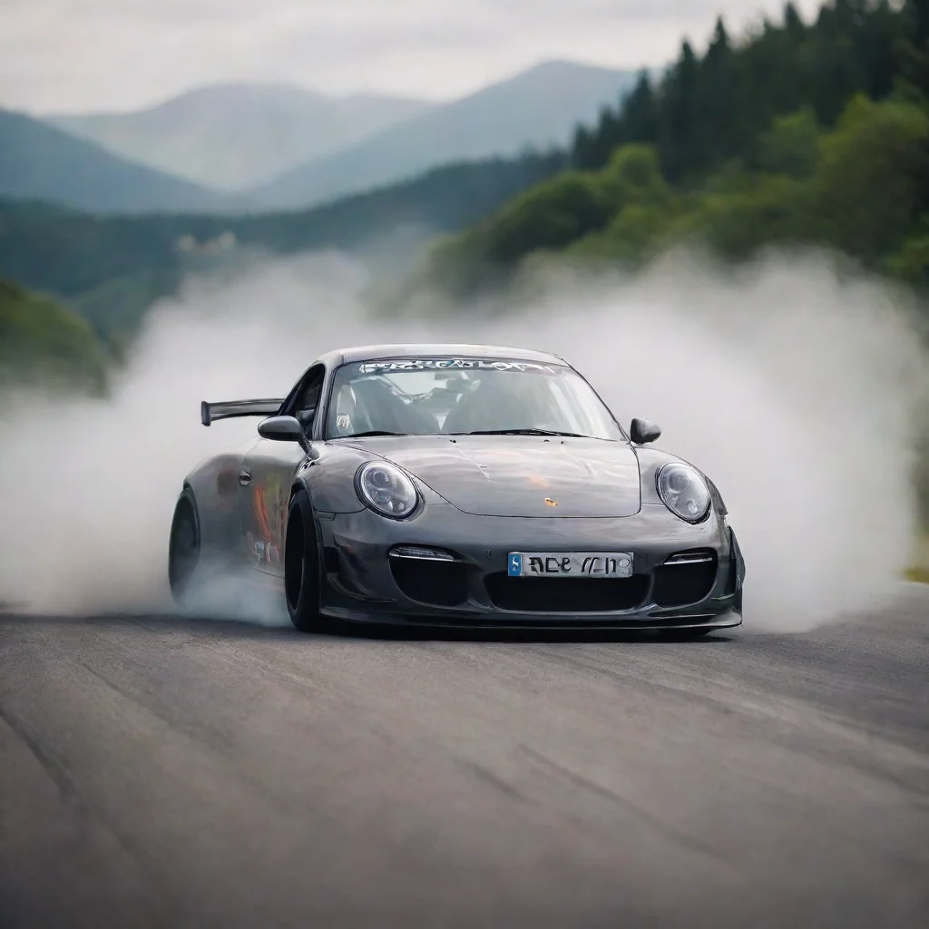 ai amazing drifting porscheawesome portrait 2
