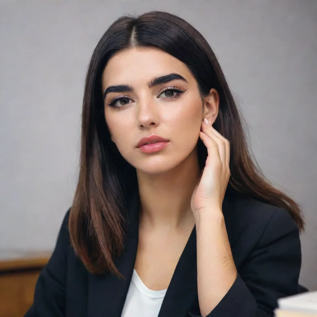amazing dua lipa as a teacher awesome portrait 2