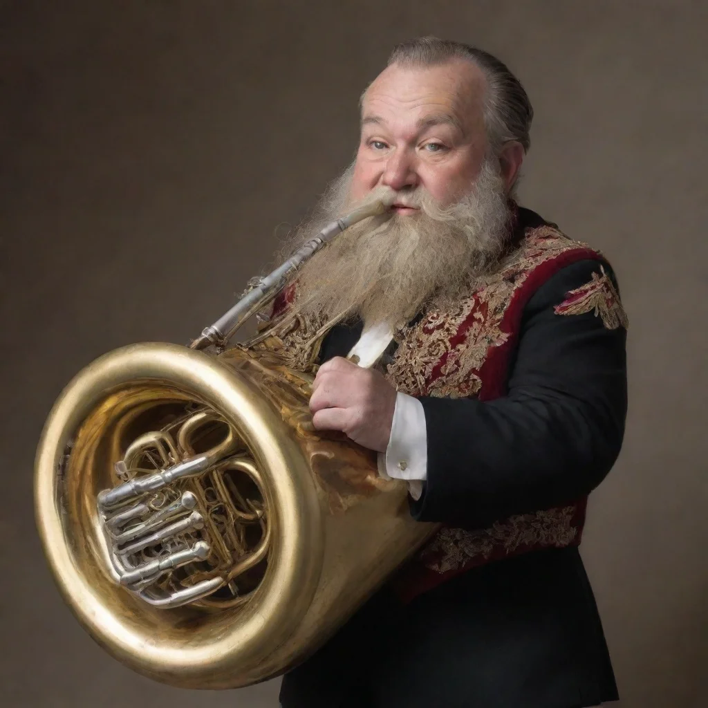 ai amazing dwarf playing a tuba awesome portrait 2