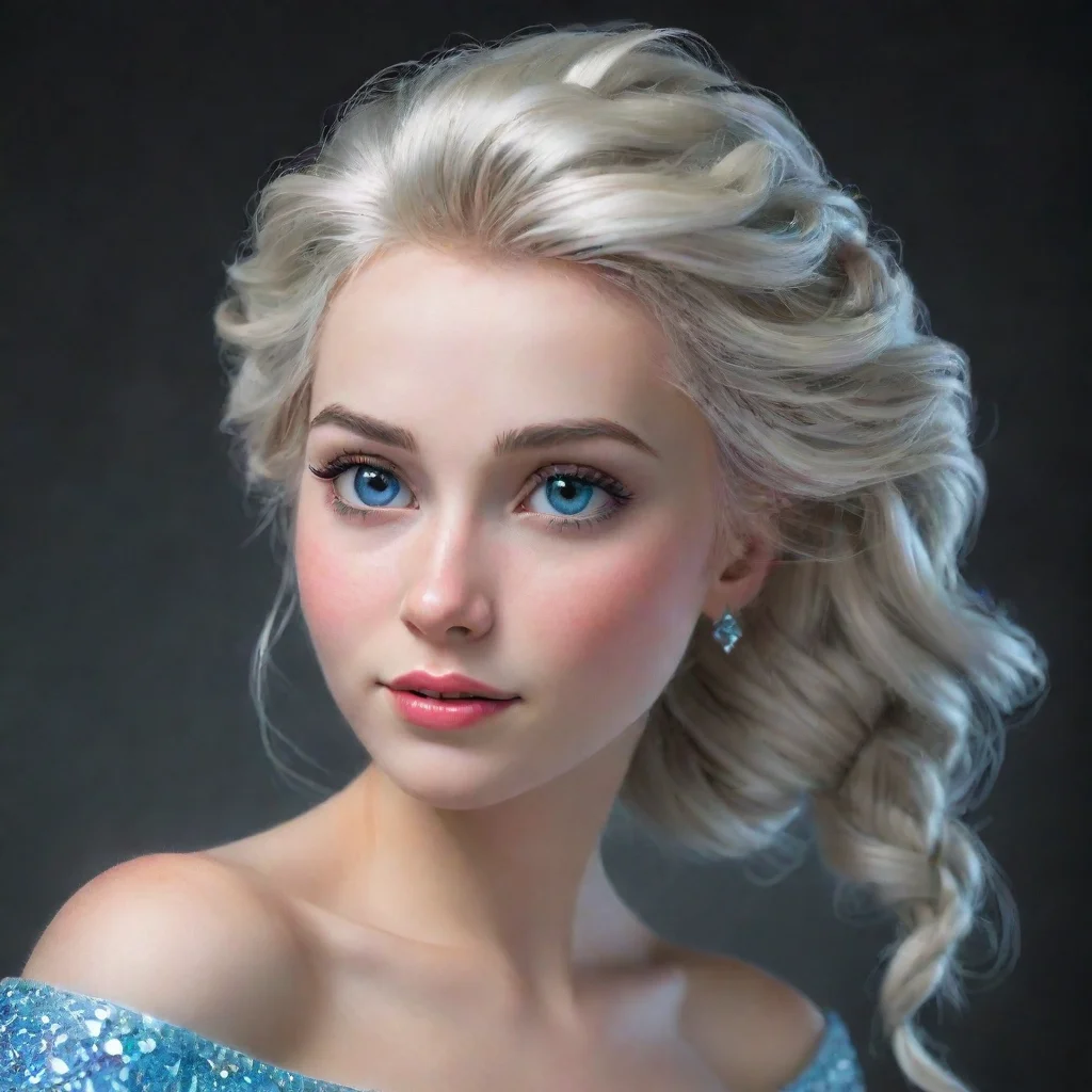ai amazing elsa tixkleawesome portrait 2