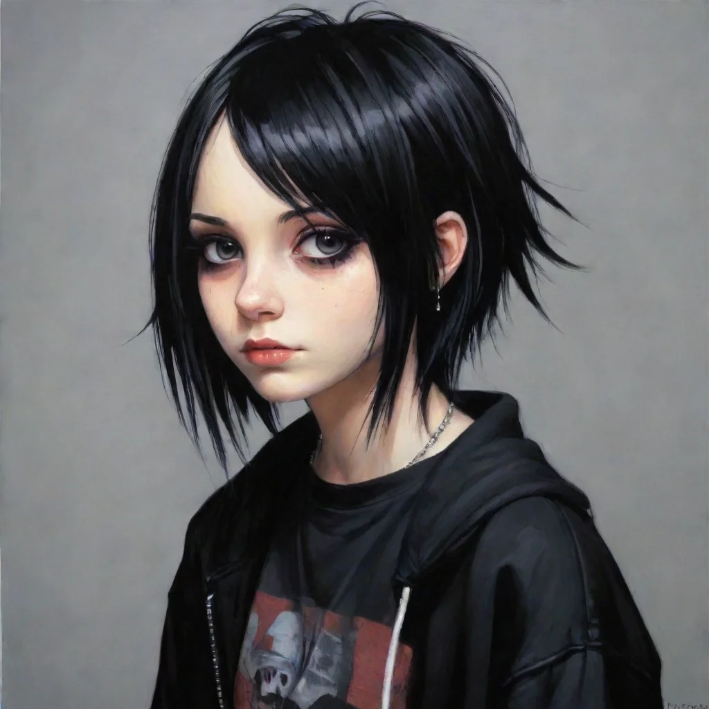 ai amazing emo 2000s art awesome portrait 2