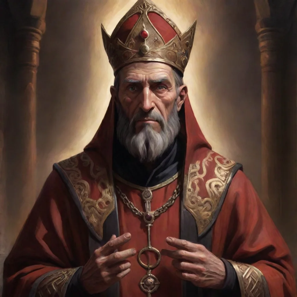 amazing epic high priest dark brotherhood hd cartoon realism art awesome portrait 2