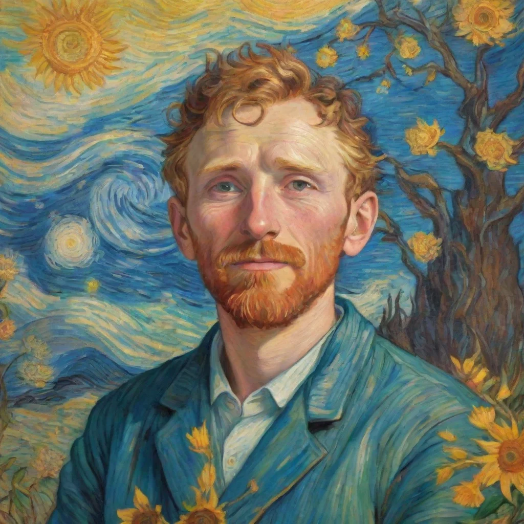 ai amazing epic lovely artistic ghibli van gogh happyness bliss peacedetailed asthetic awesome portrait 2 wide