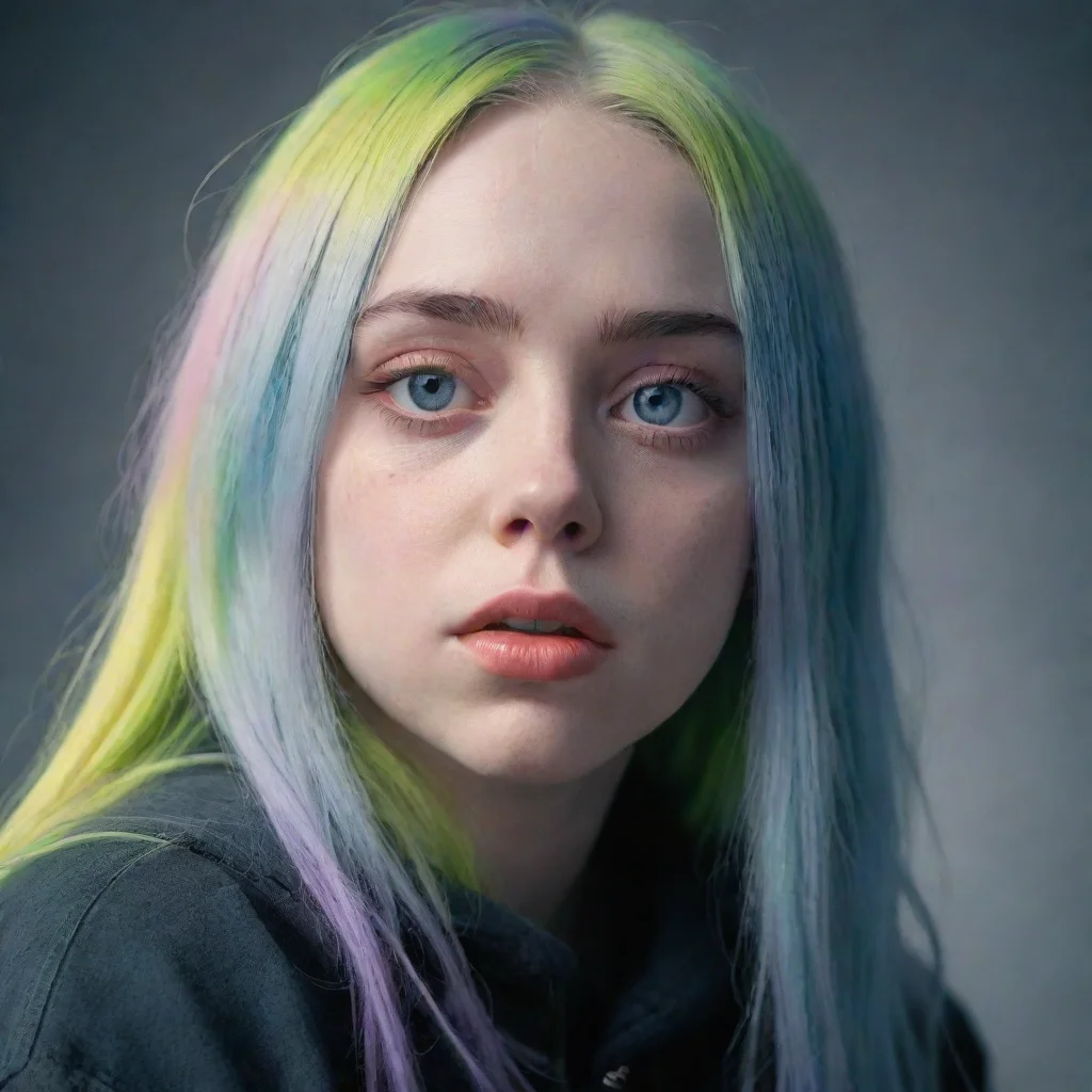 ai amazing etherealbillie eilish awesome portrait 2
