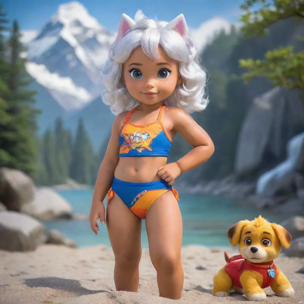 ai amazing everest paw patrol bikini awesome portrait 2