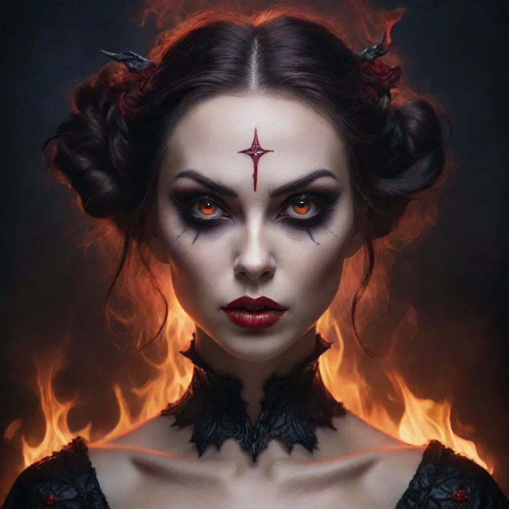  amazing evil feminine awesome portrait 2