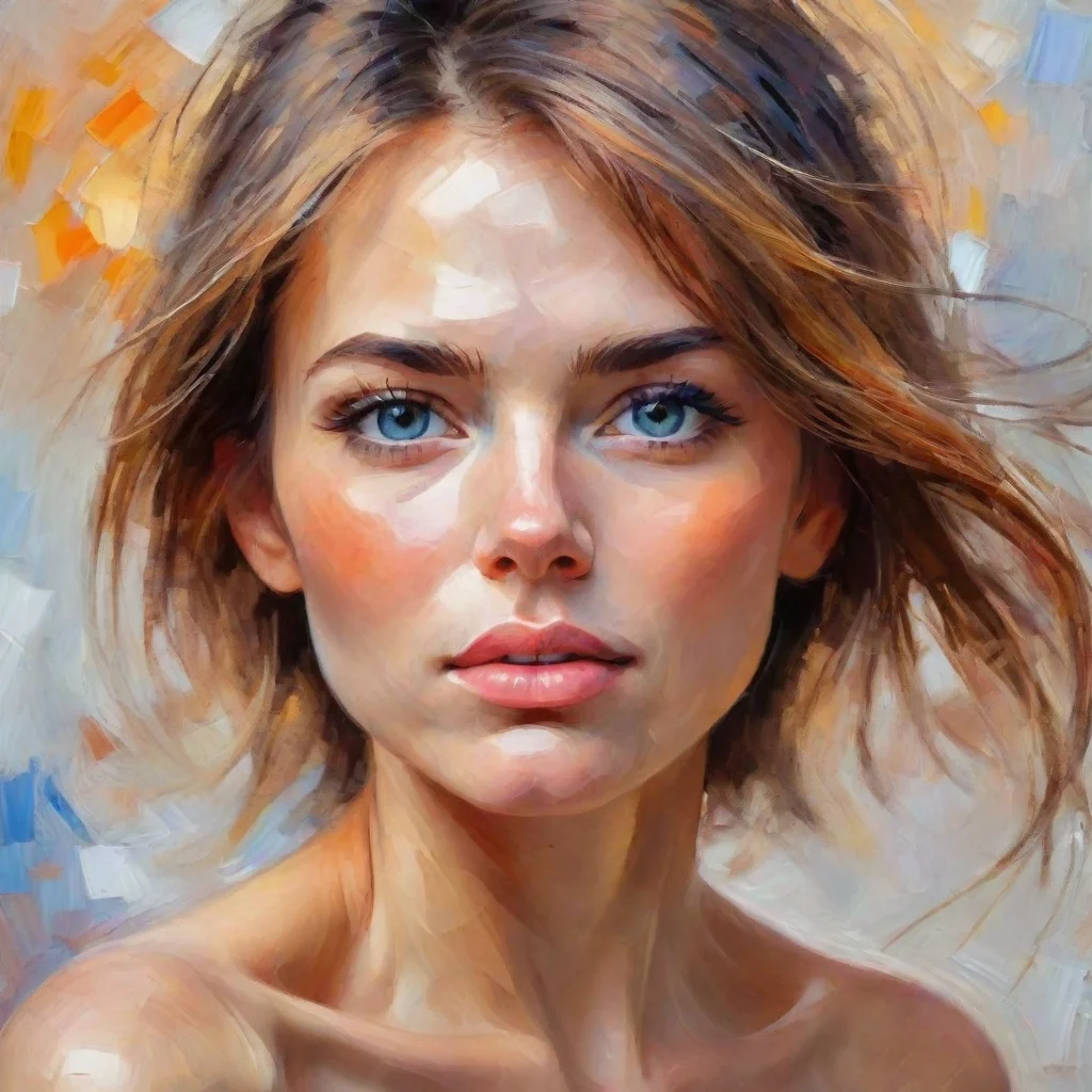 ai amazing face impressionism awesome portrait 2