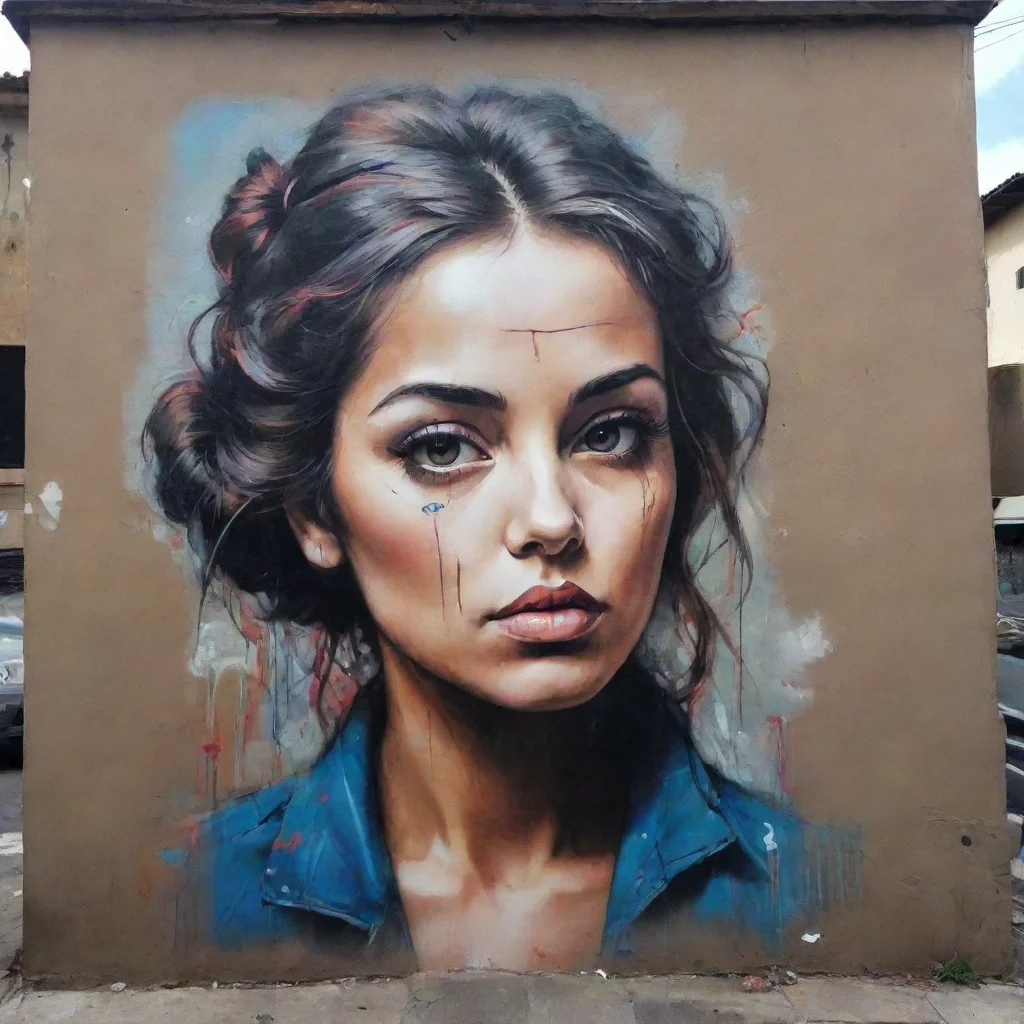 ai amazing fallus street art awesome portrait 2