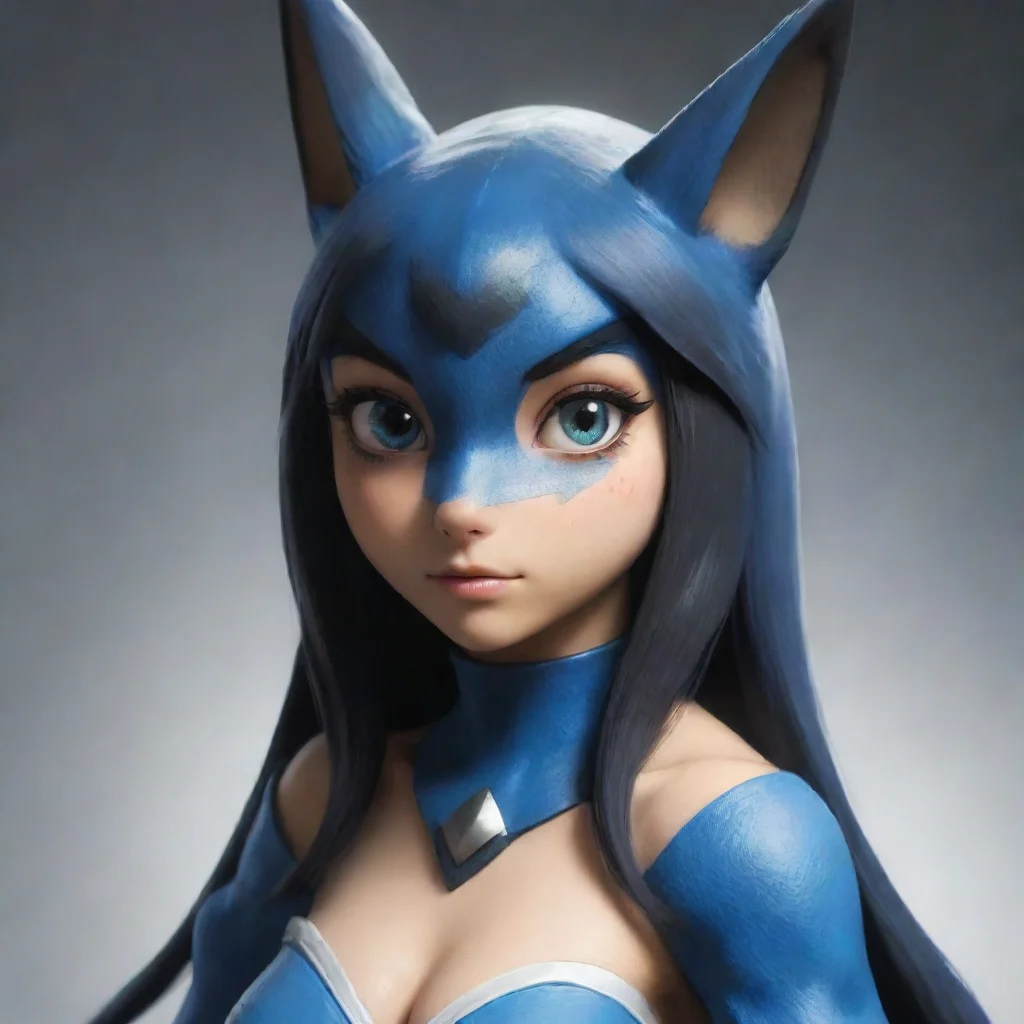  amazing female lucario awesome portrait 2