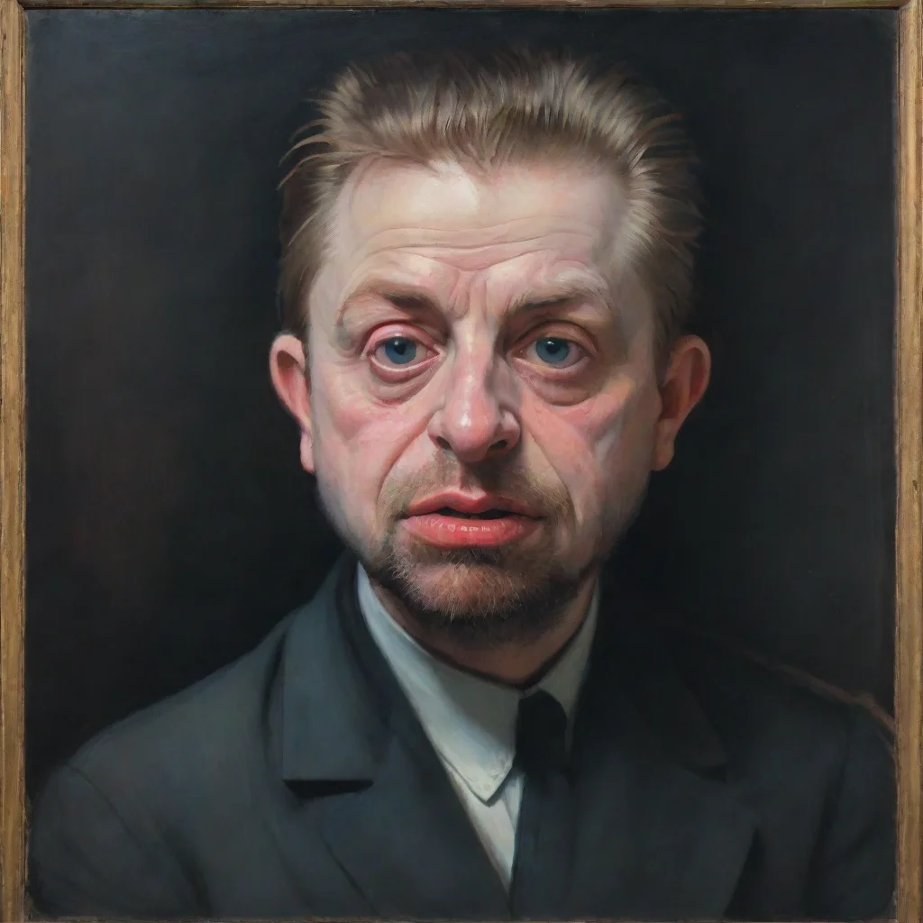 ai amazing francis bacon awesome portrait 2 tall