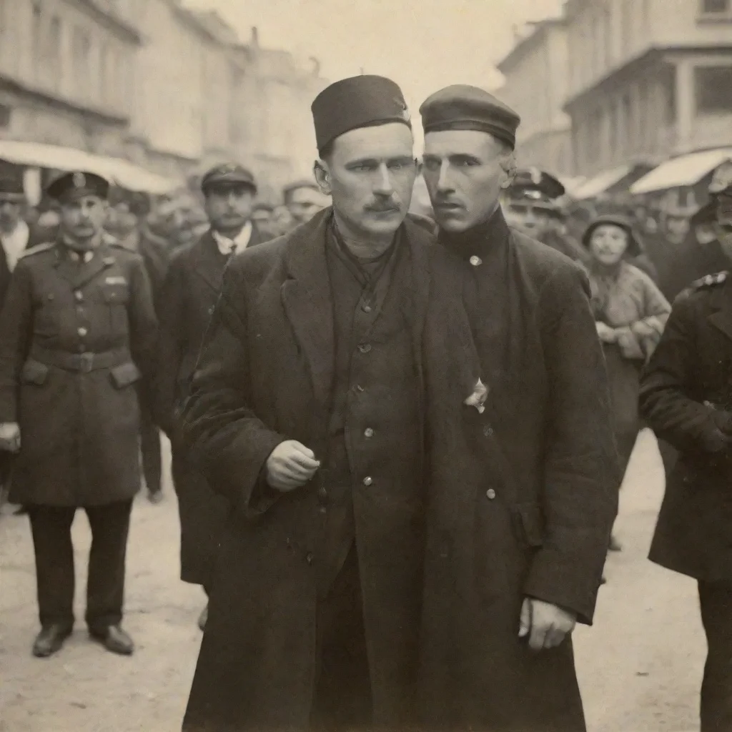 ai amazing frantz ferdinand visiting sarajevo in1914 awesome portrait 2 wide