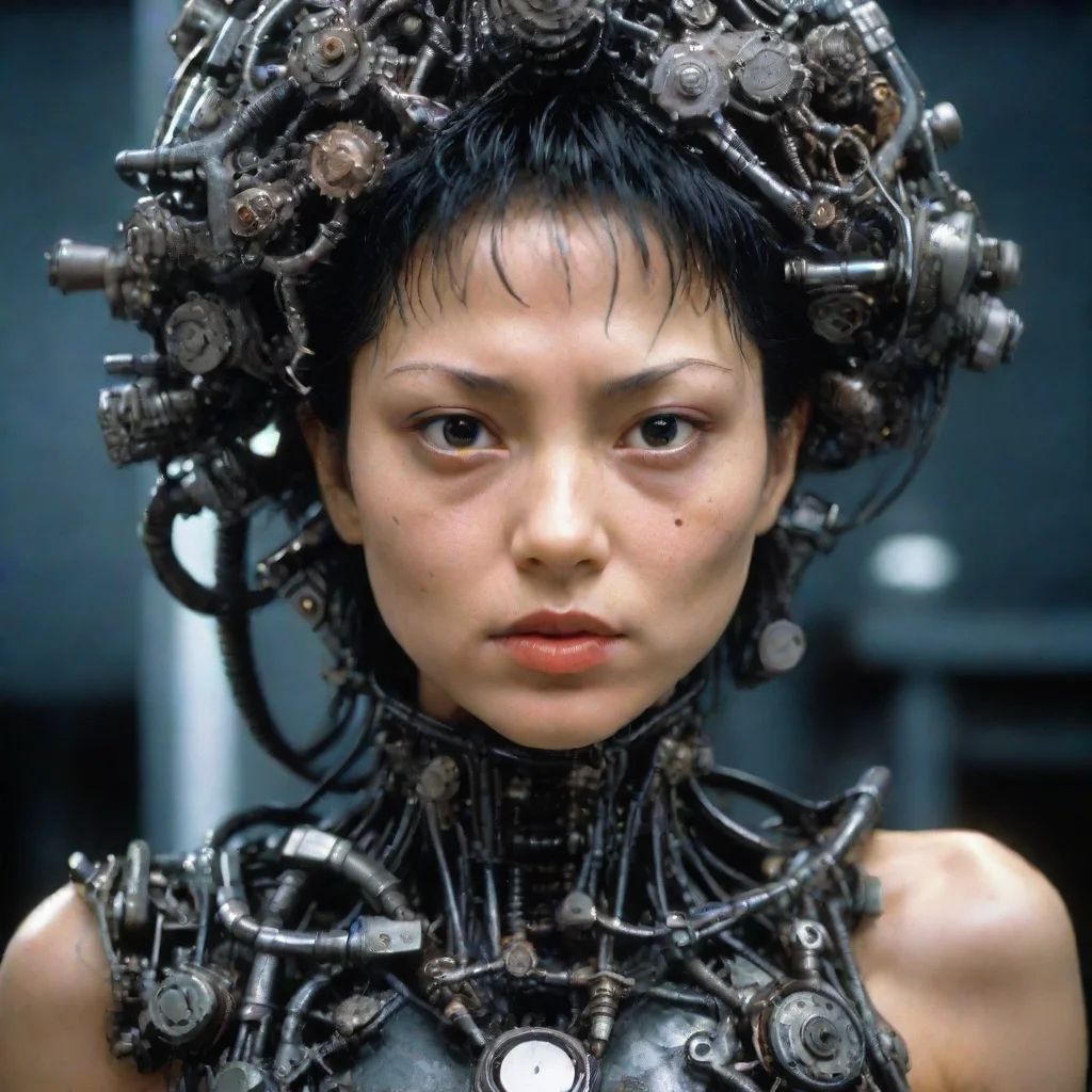 ai amazing from movie event horizon 1997 from movie tetsuo 1989 from movie virus 1999 400lb show womans made of machine par