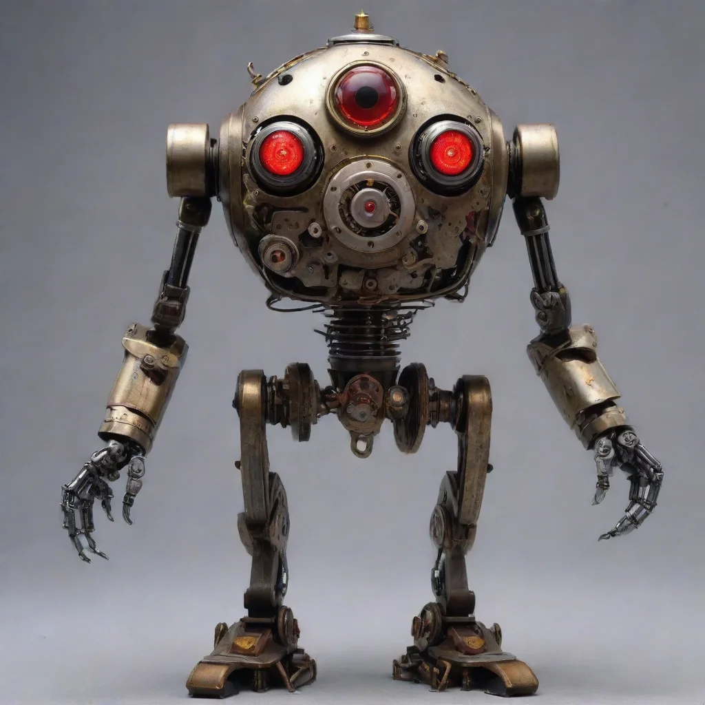  amazing from virus 1999 moviehumanoid cyclops robot made of antique intrincated mechanical wrist watch movement mechanis