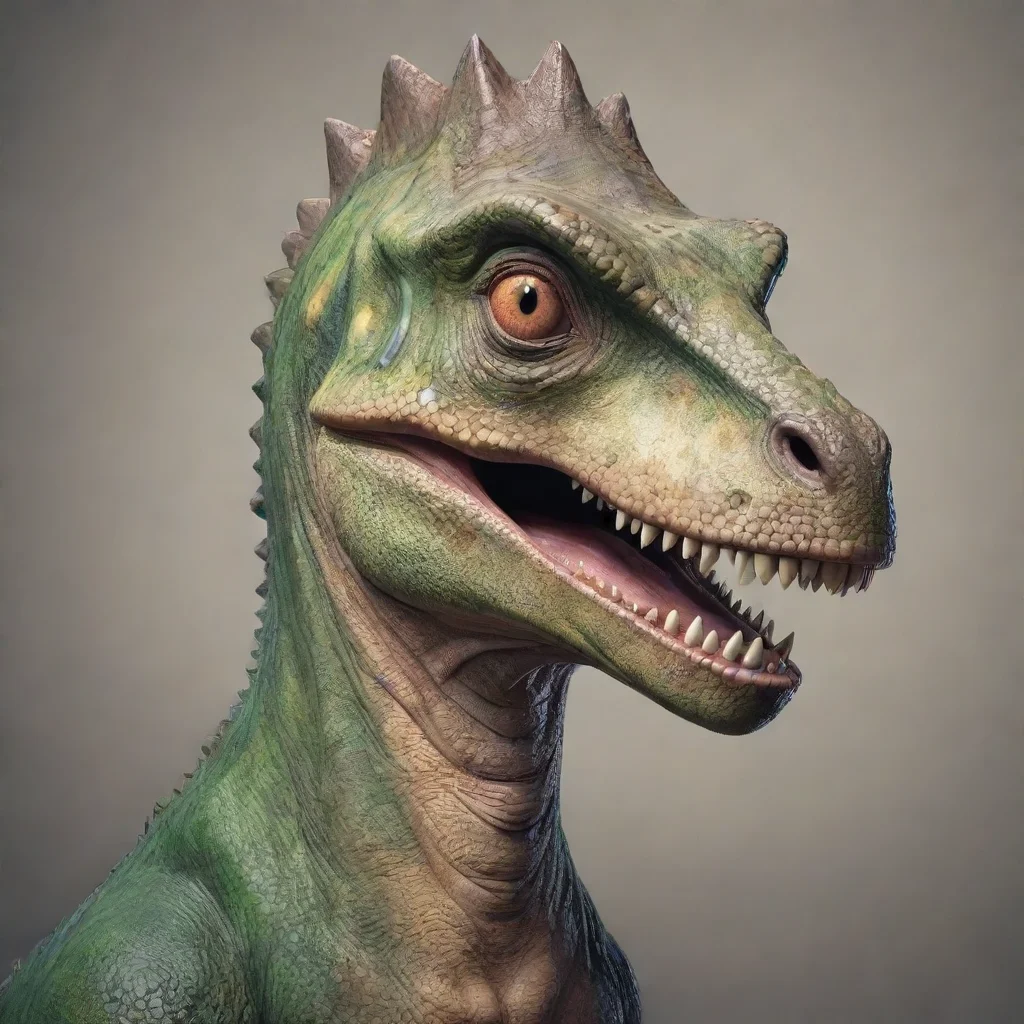  amazing funny dinosaur lineart awesome portrait 2