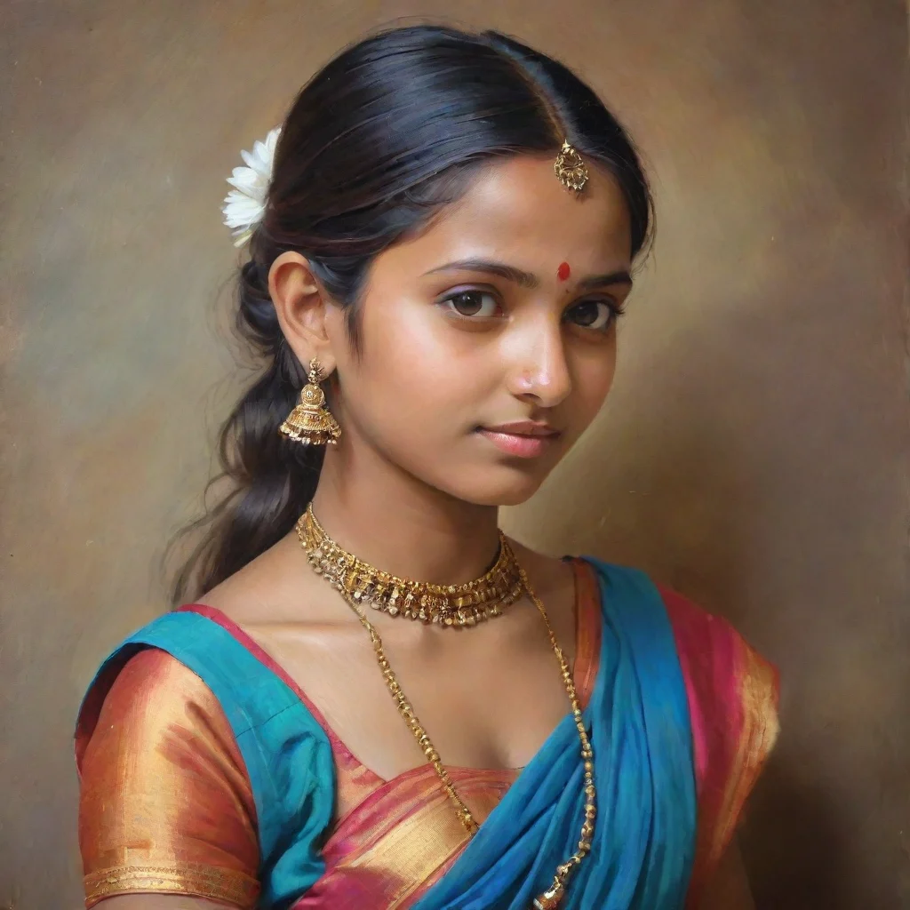 ai amazing gandharva young woman awesome portrait 2