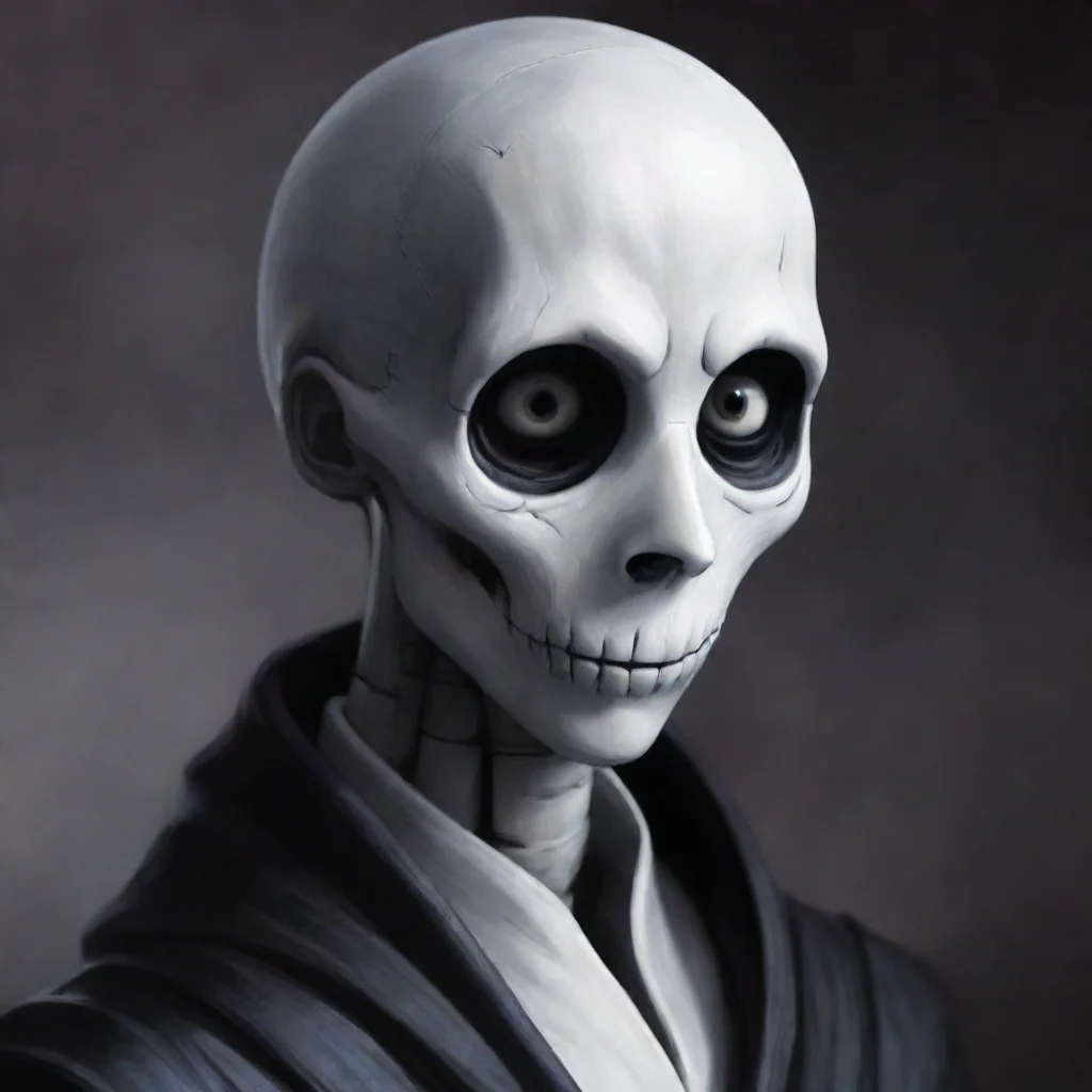 ai amazing gaster from undertale awesome portrait 2