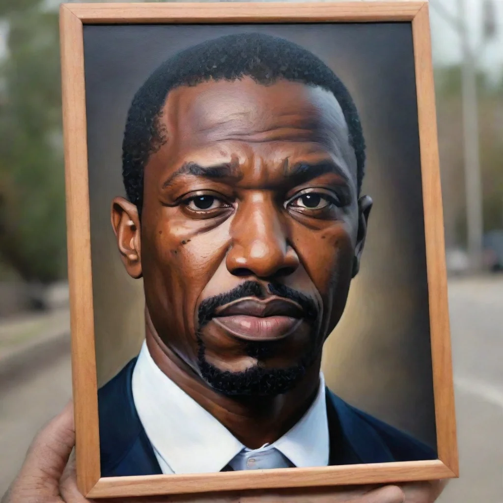 ai amazing george floyd awesome portrait 2