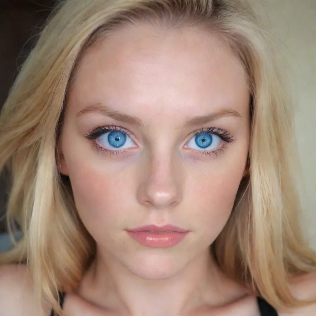 ai amazing girlfriend with blue eyes masturbing frot of you awesome portrait 2