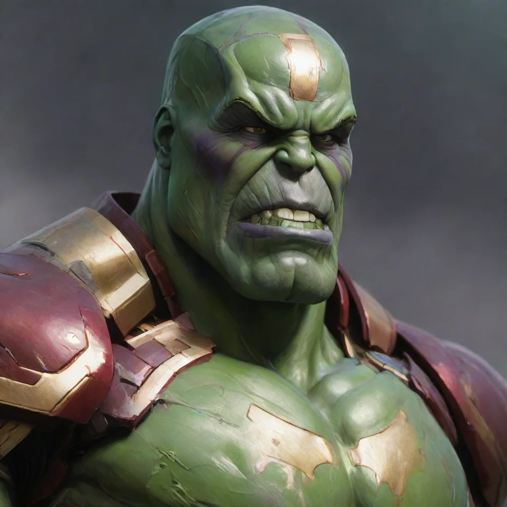 ai amazing green thanos with ironman confident engaging wow artstation art 3 awesome portrait 2