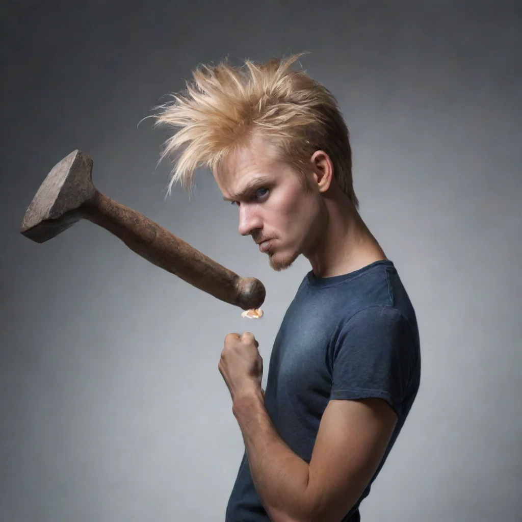 ai amazing hammer of gravity awesome portrait 2