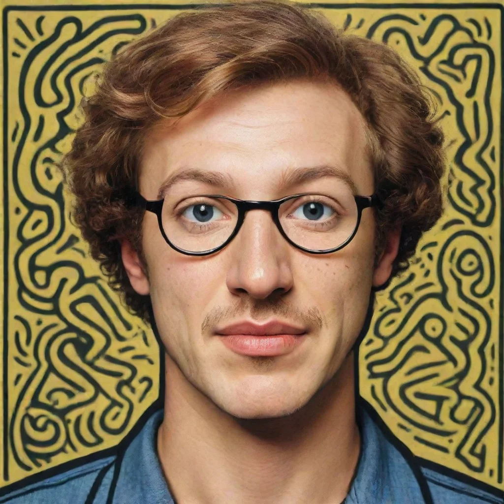 ai amazing haring awesome portrait 2