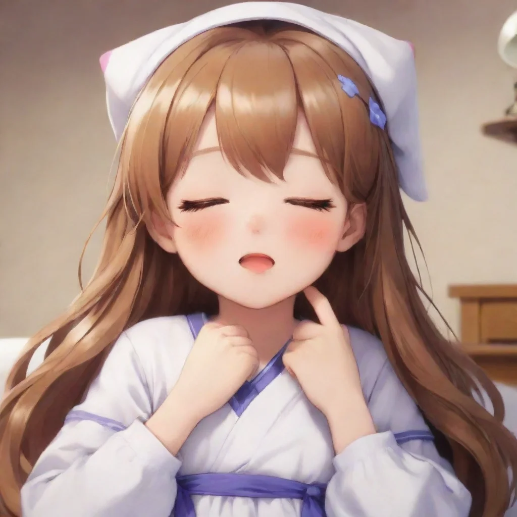 ai amazing hololive gawr gura is sleepy awesome portrait 2