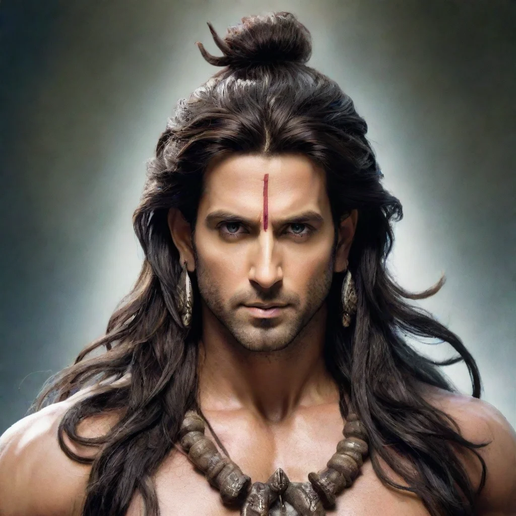 ai amazing hrithik roshan as lord shiva awesome portrait 2