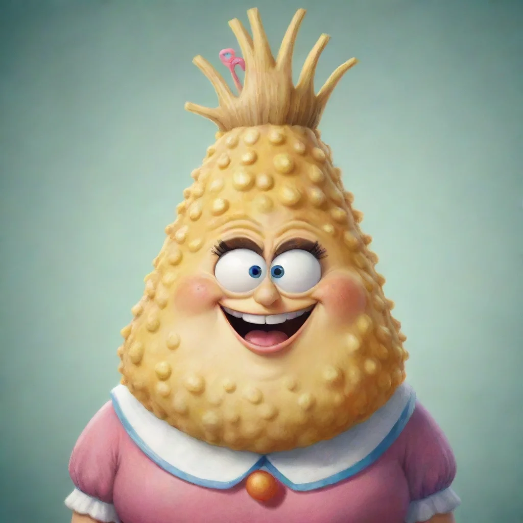 ai amazing illustration mrspuff from spongebob squarepants tv show awesome portrait 2