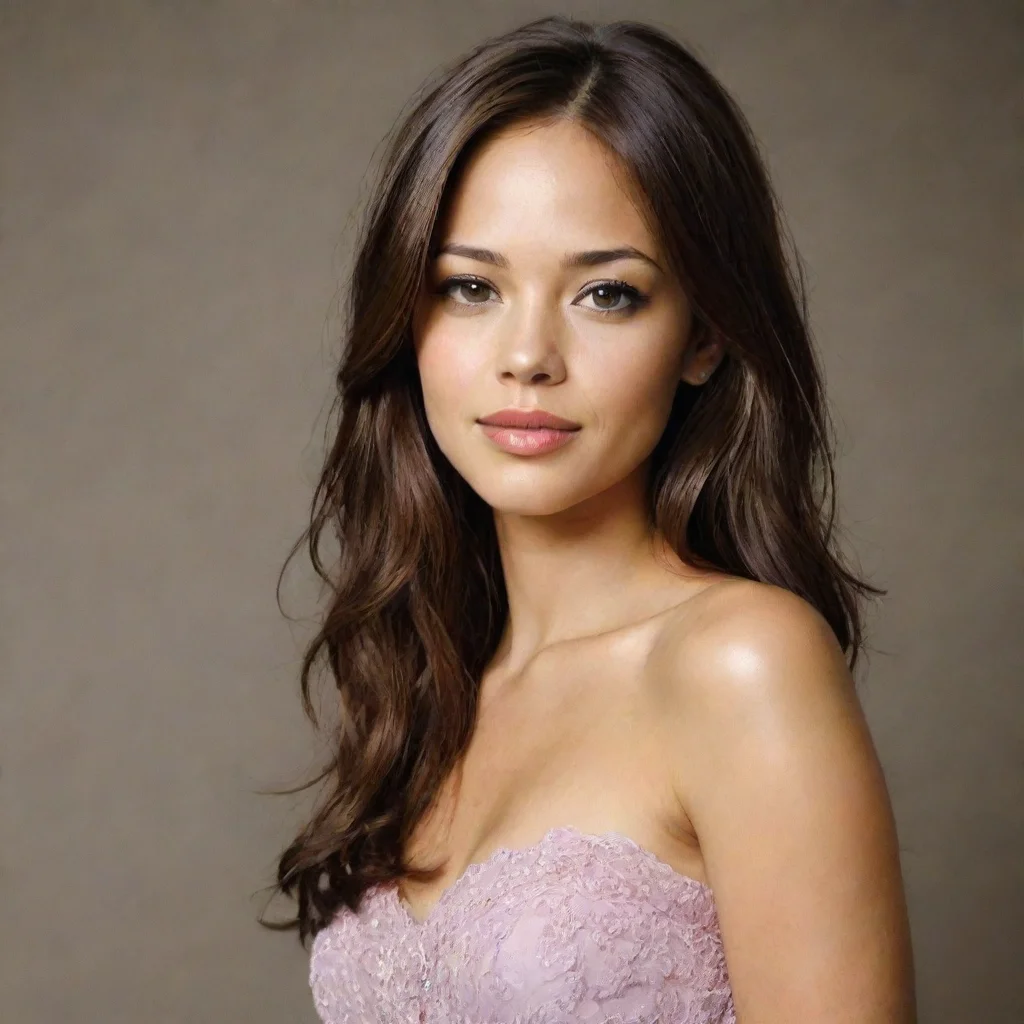ai amazing imagine prompt a woman who is a perfect combination of kristin kreukjessica alba awesome portrait 2