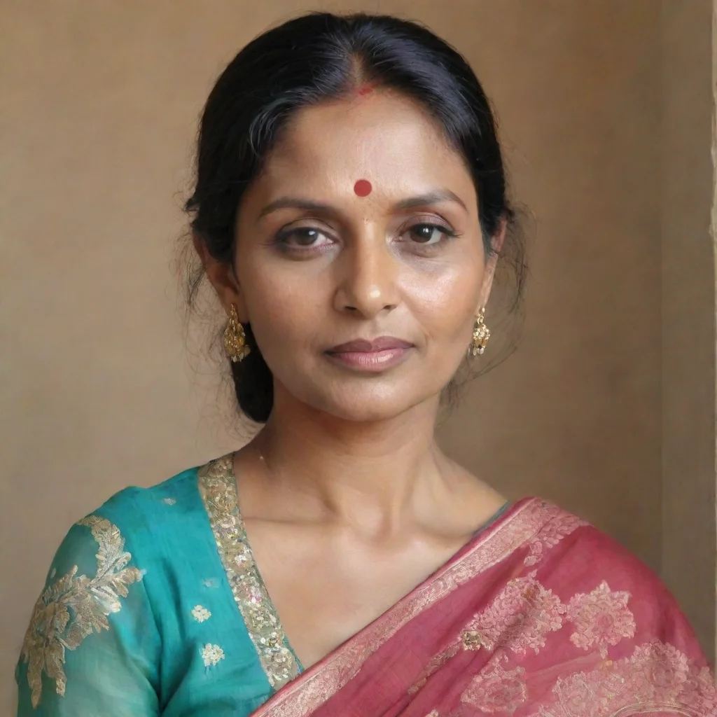 ai amazing indian aunty awesome portrait 2