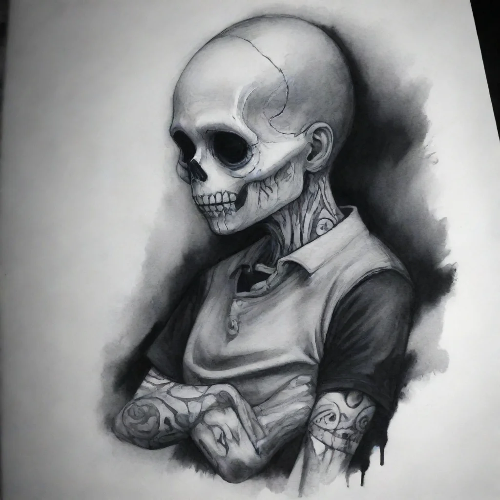 ai amazing ink sans awesome portrait 2
