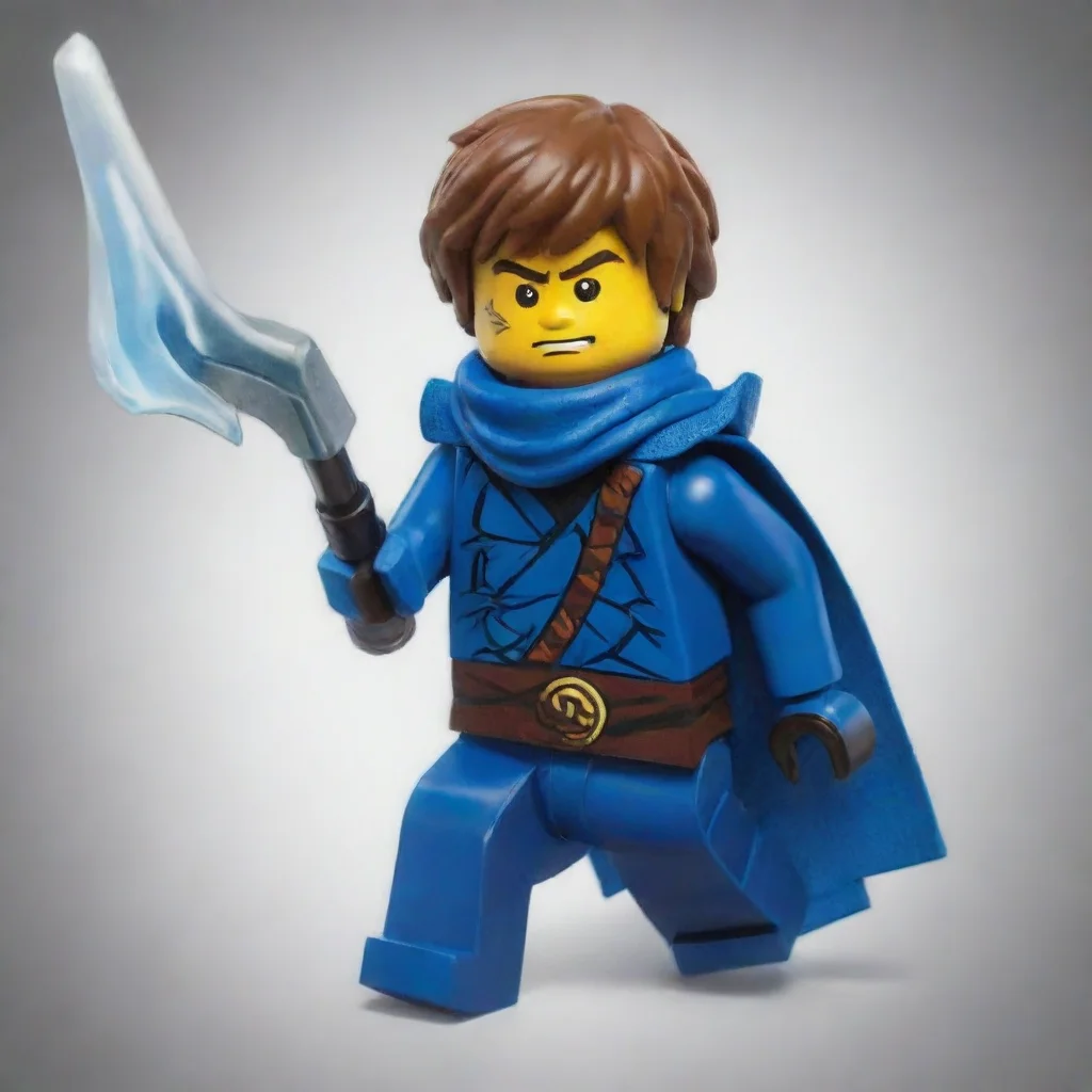 ai amazing jay from ninjago awesome portrait 2