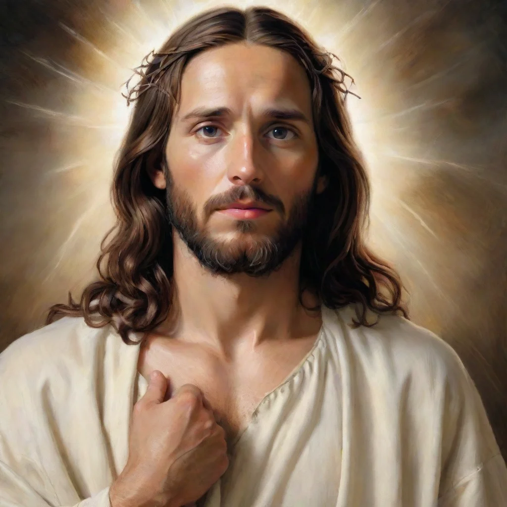 ai amazing jesus christ awesome portrait 2
